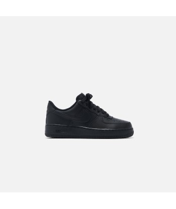 Nike Air Force 1 '07 - Black Paris Déstockage Promo