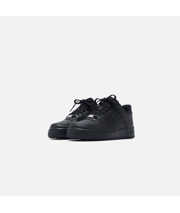 Nike Air Force 1 '07 - Black Paris Déstockage Promo