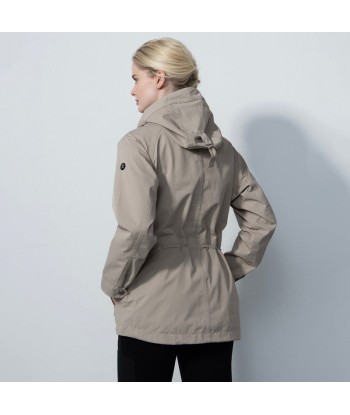 Daily Sports: Women's Montrose Rain Parka - Taupe rembourrage situé sous