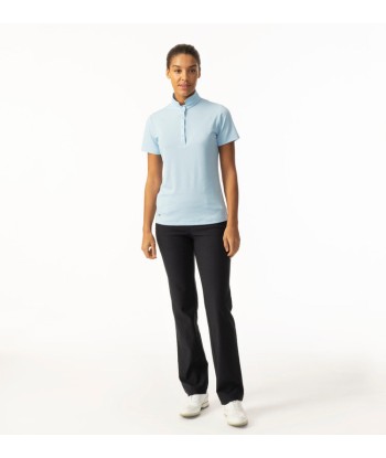 Daily Sports: Women's Nance Polo Shirt - Skylight Blue la colonne vertébrale