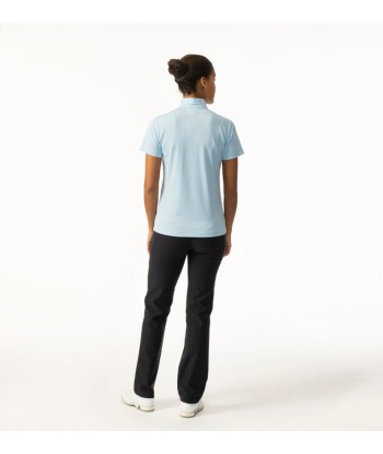 Daily Sports: Women's Nance Polo Shirt - Skylight Blue la colonne vertébrale