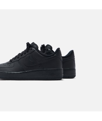 Nike Air Force 1 '07 - Black Paris Déstockage Promo