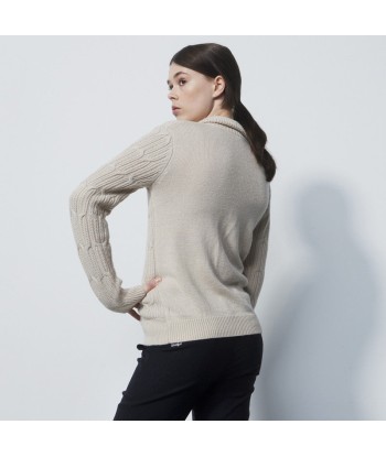 Daily Sports: Women's Olivet Cable Knit Pullover Lined - Raw Jusqu'à 80% De Réduction