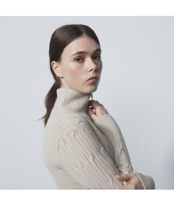 Daily Sports: Women's Olivet Cable Knit Pullover Lined - Raw Jusqu'à 80% De Réduction