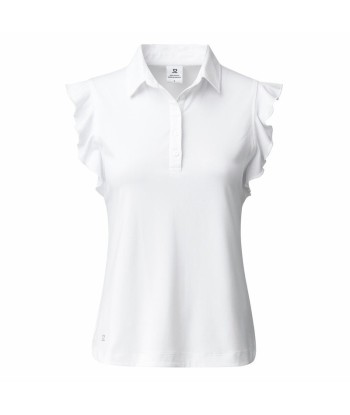 Daily Sports: Women's Peillon Sleeveless Polo - White JUSQU'A -70%! 