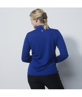 Daily Sports: Women's Peoria Long Sleeve Polo Shirt - Spectrum Blue les ctes