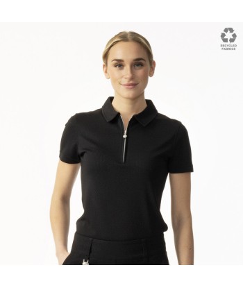 Daily Sports: Women's Peoria Short Sleeve Polo - Black Comparez plus de prix