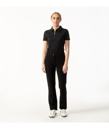 Daily Sports: Women's Peoria Short Sleeve Polo - Black Comparez plus de prix