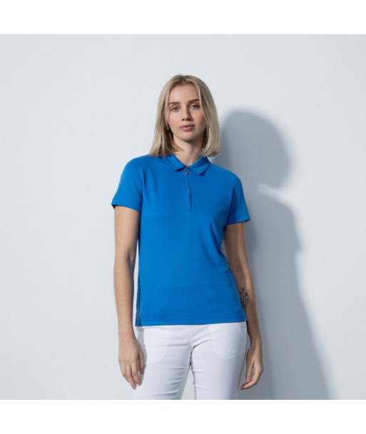 Daily Sports: Women's Peoria Short Sleeve Polo - Cosmic Blue JUSQU'A -70%! 