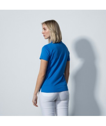 Daily Sports: Women's Peoria Short Sleeve Polo - Cosmic Blue JUSQU'A -70%! 