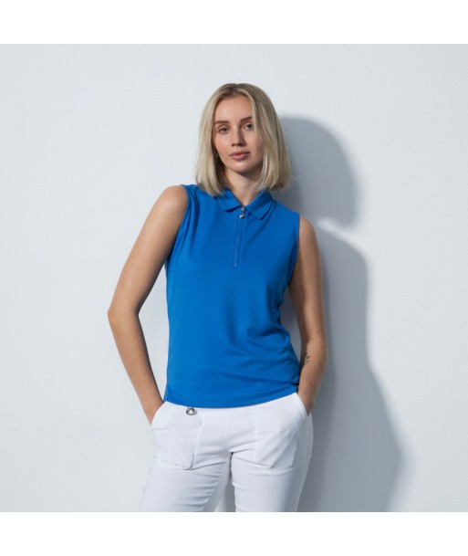 Daily Sports: Women's Peoria Sleeveless Polo - Cosmic Blue soldes