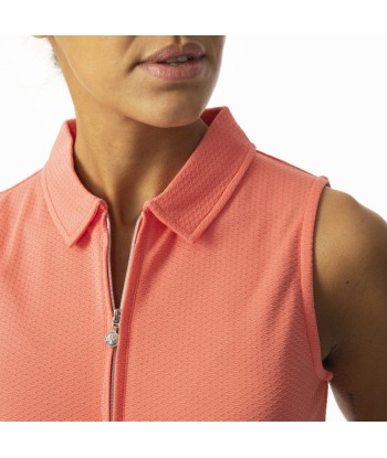 Daily Sports: Women's Peoria Sleeveless Polo - Coral En savoir plus