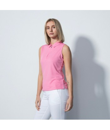 Daily Sports: Women's Peoria Sleeveless Polo - Pink Sky hantent personnes