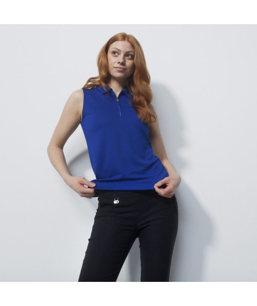 Daily Sports: Women's Peoria Sleeveless Polo - Spectrum Blue Amélioration de cerveau avec