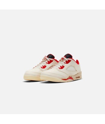 Nike Air Jordan 5 Retro Low CNY - Sail / Opti Yellow / Pearl la livraison gratuite