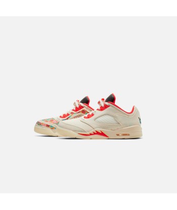 Nike Air Jordan 5 Retro Low CNY - Sail / Opti Yellow / Pearl la livraison gratuite