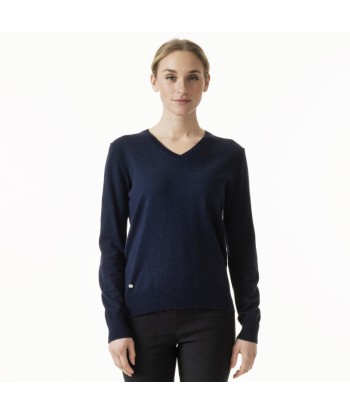 Daily Sports: Women's Tea Pullover - Navy le des métaux précieux