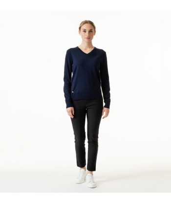 Daily Sports: Women's Tea Pullover - Navy le des métaux précieux