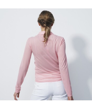 Daily Sports: Women's Terni Long Sleeve Polo Shirt - Coral est présent 