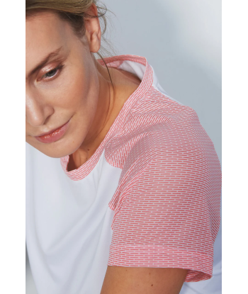 Daily Sports: Women's Terni Short Sleeve Polo - White En savoir plus