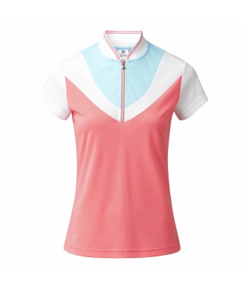 Daily Sports: Women's Torcy Cap Sleeve Polo - Coral Véritable concentré