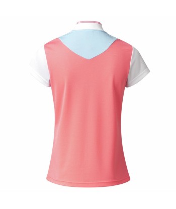 Daily Sports: Women's Torcy Cap Sleeve Polo - Coral Véritable concentré