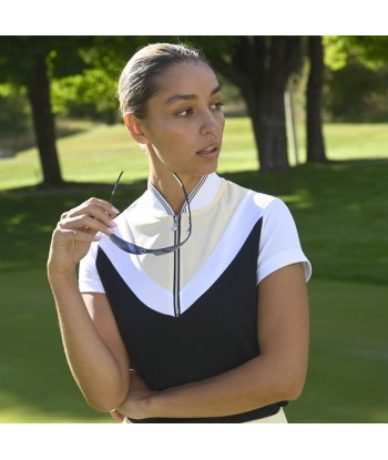 Daily Sports: Women's Torcy Cap Sleeve Polo - Navy plus qu'un jeu 