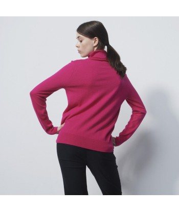 Daily Sports: Women's Trissie Roll Neck Pullover - Tulip Pink Pour