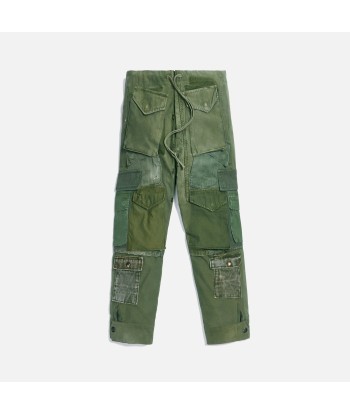 Greg Lauren Vintage Army Jacket Utility Cargo Pant - Green pas cher chine