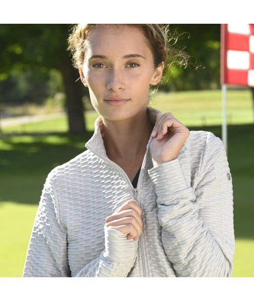 Daily Sports: Women's Verona Full Zip Shirt - Oatmeal Vous souhaitez 