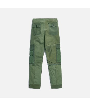 Greg Lauren Vintage Army Jacket Utility Cargo Pant - Green pas cher chine