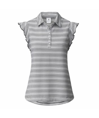 Daily Sports: Women's Vienne Sleeveless Polo - Black en ligne des produits 