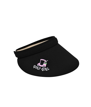 Dolly Mama: Ladies Golf Girl Clip-On Visor Les magasins à Paris et en Île-de-France