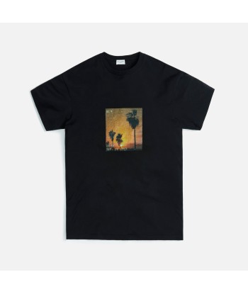 Saint Laurent Palm Tree Graphic Tee - Black Venez acheter