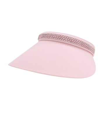 Dolly Mama Ladies Audrey Clip-On Crystal Visor acheter en ligne