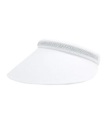 Dolly Mama Ladies Audrey Clip-On Crystal Visor acheter en ligne