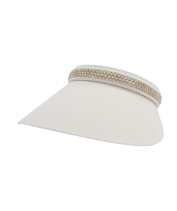 Dolly Mama Ladies Audrey Clip-On Crystal Visor acheter en ligne