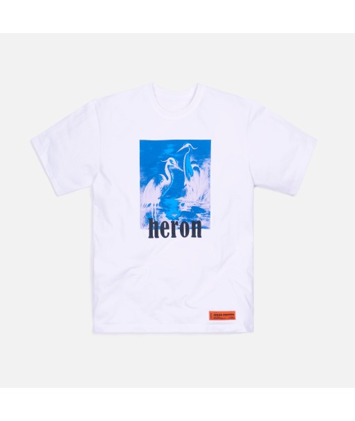 Heron Preston Tee ES OS Herons - White / Blue en ligne