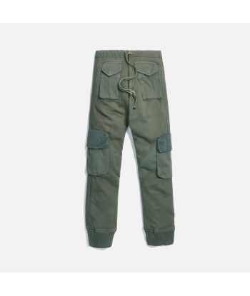 Greg Lauren Utility Sweat - Army Green Profitez des Offres !