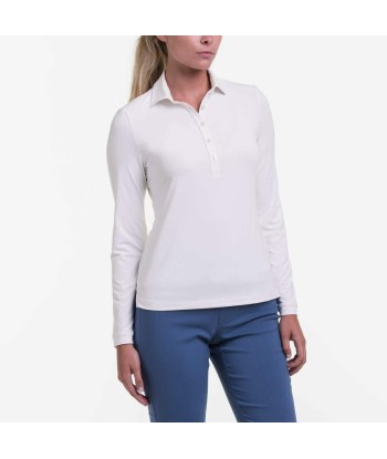 Fairway & Greene: Women's Catherine Long Sleeve Polo rembourrage situé sous