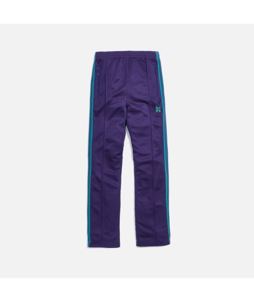 Needles Narrow Track Pant Poly - Smooth Eggplant soldes