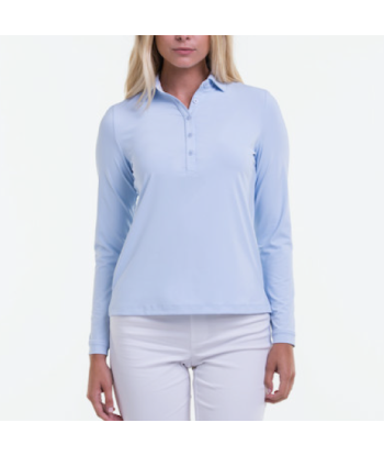 Fairway & Greene: Women's Catherine Long Sleeve Polo rembourrage situé sous