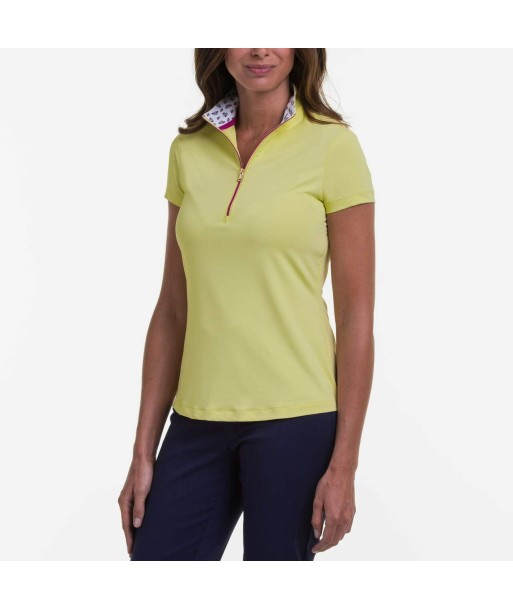 Fairway & Greene: Women's Ella Zip Mock Polo de votre