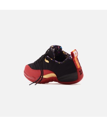 Nike Air Jordan 12 Retro Low SE - Black / Varsity Red / Metallic Gold de technologie