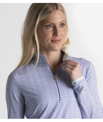 Fairway & Greene: Women's Ellison Zip Mock Polo Profitez des Offres !