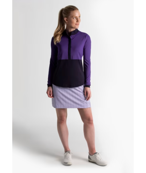 Fairway & Greene: Women's Fallon Snap Mock Polo 2024