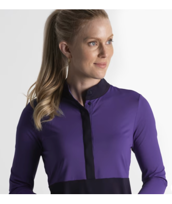 Fairway & Greene: Women's Fallon Snap Mock Polo 2024