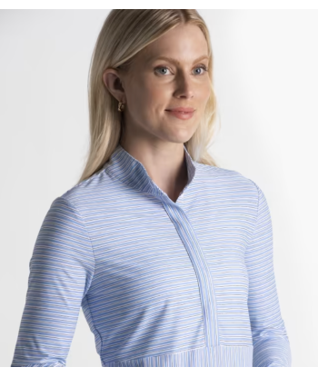 Fairway & Greene: Women's Fallon Snap Mock Polo 2024