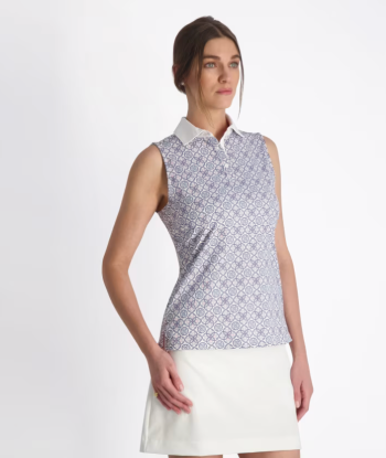 Fairway & Greene: Women's Liddie Sleeveless Polo 2023