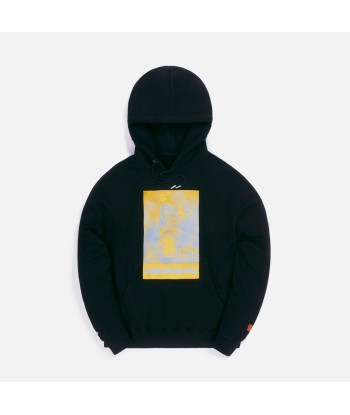 Heron Preston LITHO Hoodie - Black Véritable concentré